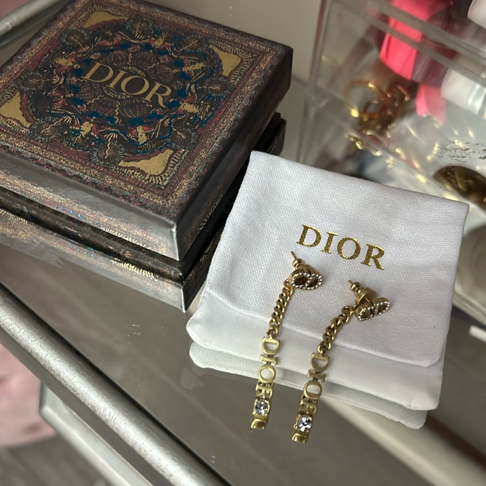 Dior dangle earrings FINAL DROP!!!
